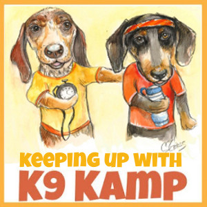Keeping Up With K9 Kamp Badge