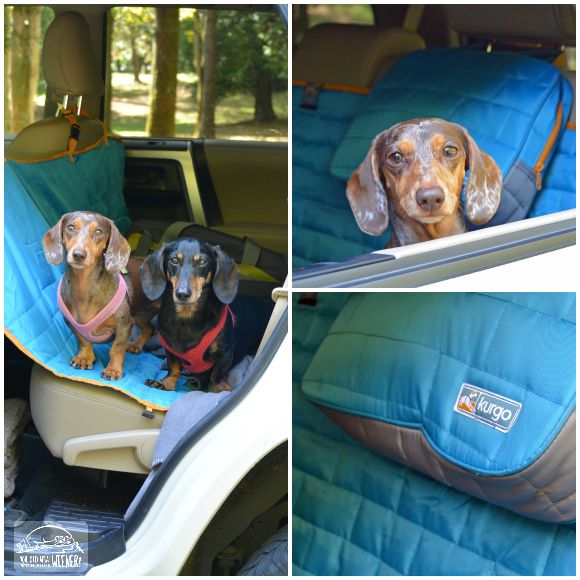Kurgo Loft Dog Hammock to protect your back seat