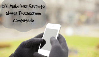 DIY: Make Your Favorite Gloves Touchscreen Compatible