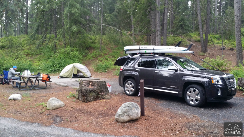 Fun Camping and Paddleboarding With the Dogs at Lake Wenatchee State Park