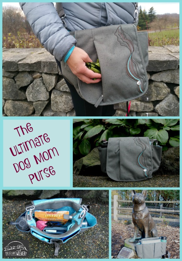 The Haiku To Go Convertible mini messenger bag is the ultimate Dog Mom purse